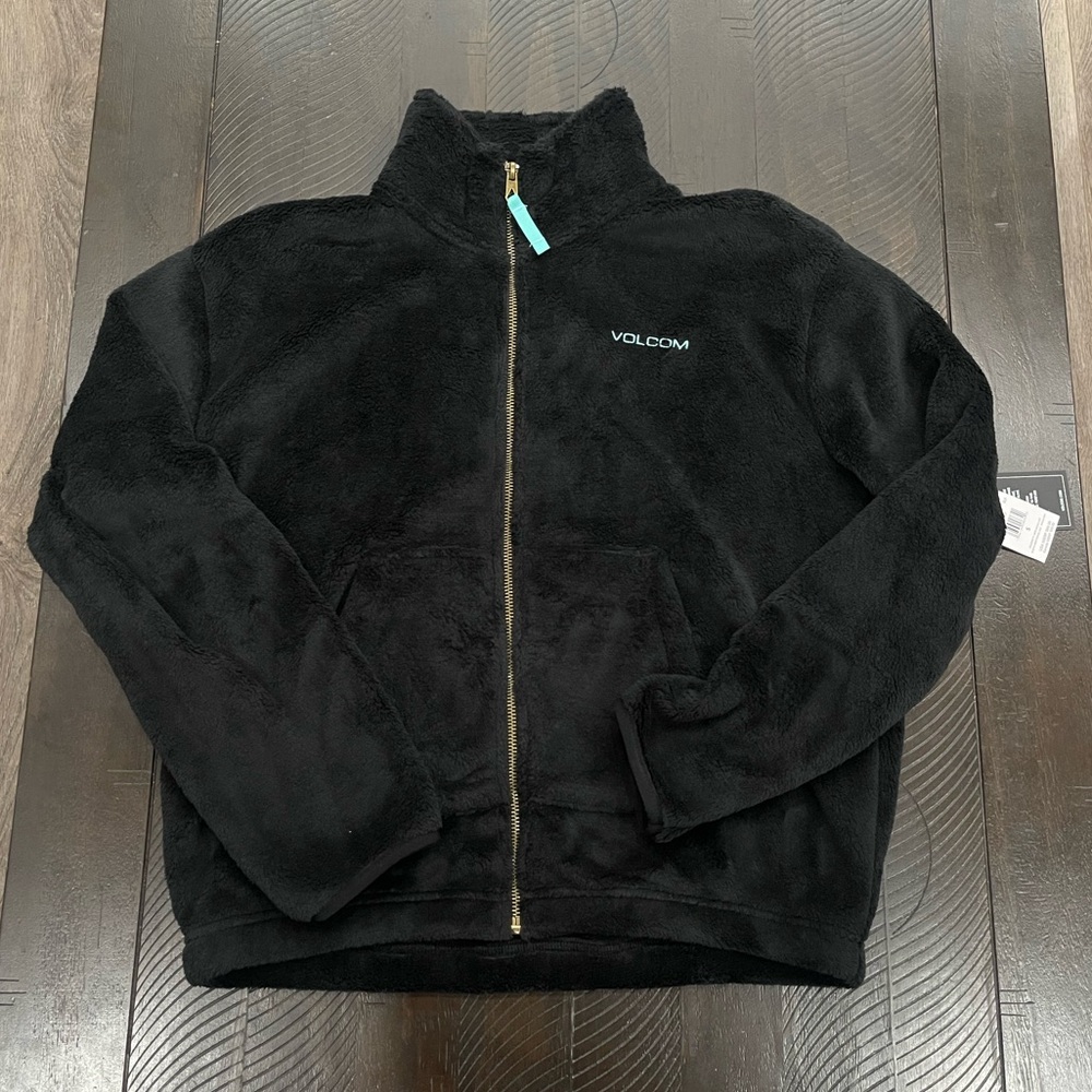 Volcom Black Fleece with Teal Accents